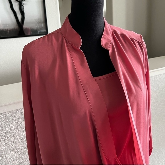 LISA RINNA TWIST FRONT TOP WITH CAMI - MEDIUM - Mauvewood - - Picture 3 of 7